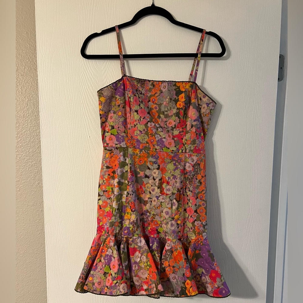 Hutch Mari Ruffle Mini Dress